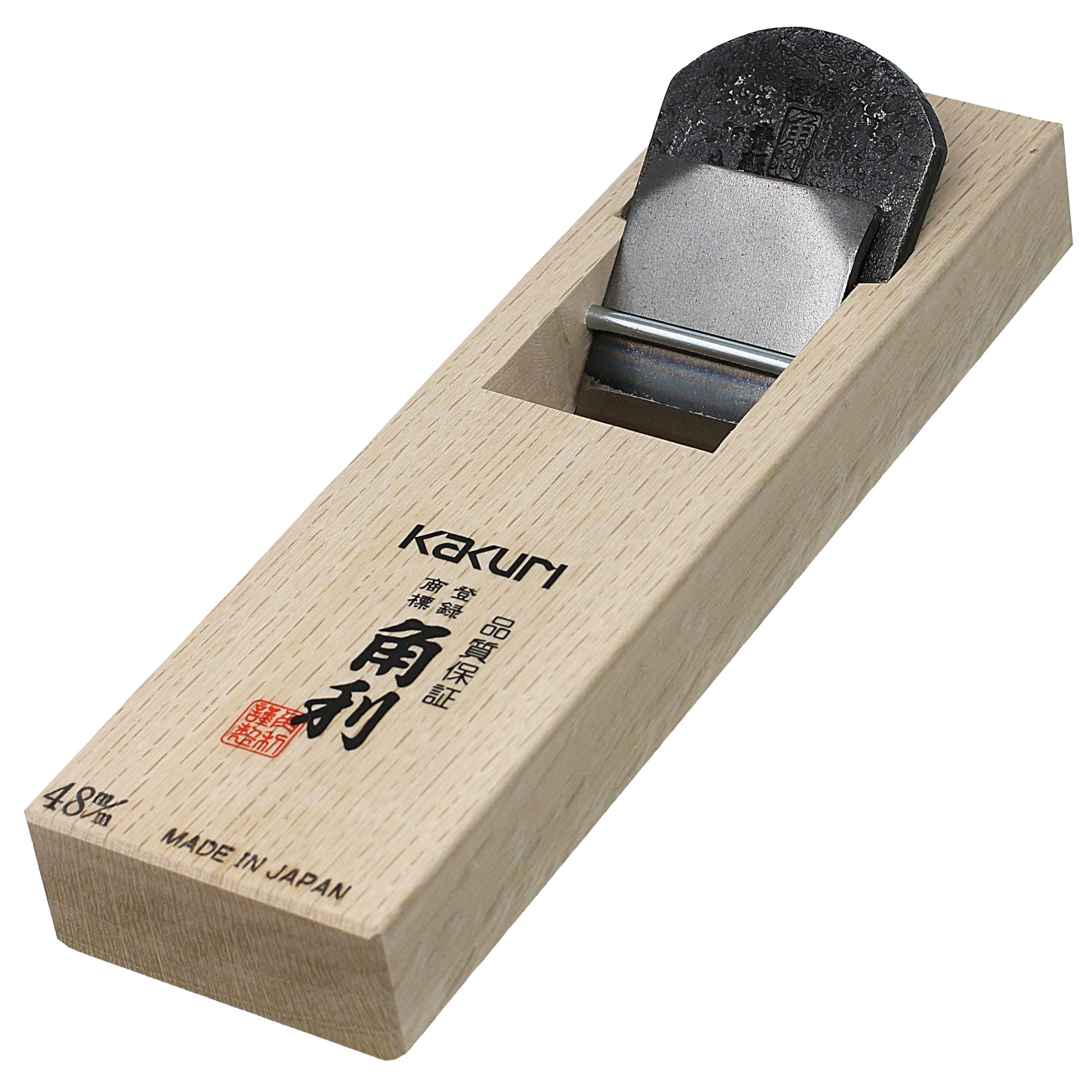 鉋 龍馬 Amazon.com: KAKURI Japanese Wood Plane for Woodworking 48mm